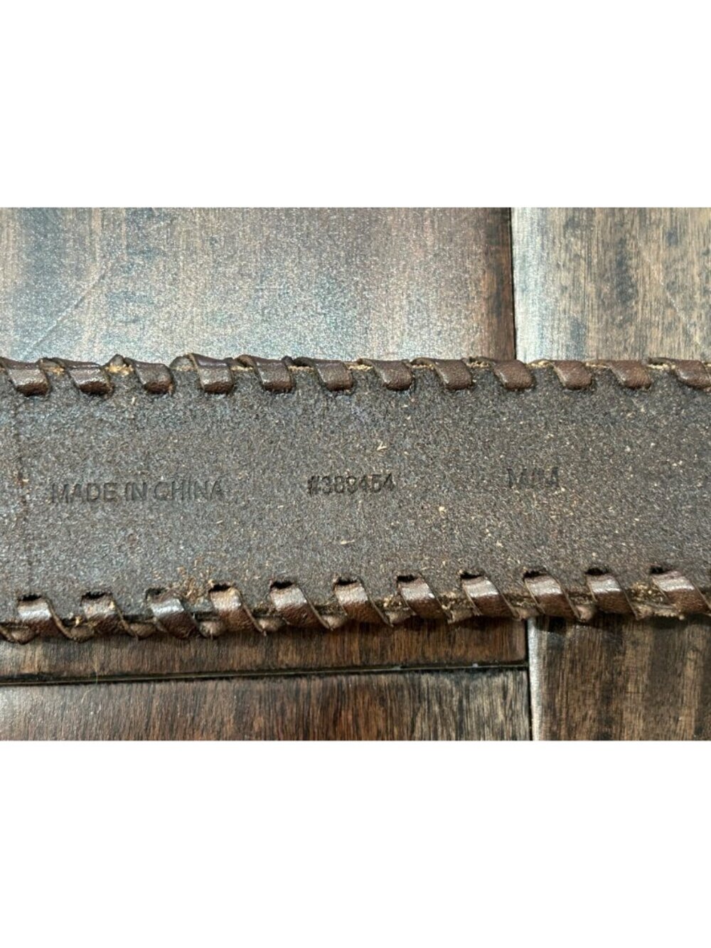 Banana Republic Genuine Leather Belt Brown Sz Medium Single Prong Buckle - Picture 4 of 9